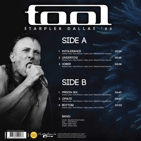 TOOL : STARPLEX DALLAS 93' LP 180G