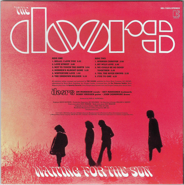 THE DOORS : WAITING FOR THE SUN LP 180G