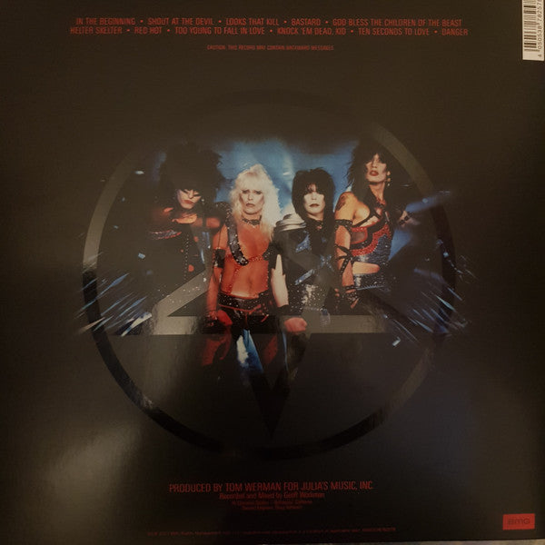 MOTLEY CRUE : SHOUT AT THE DEVIL LP 180G