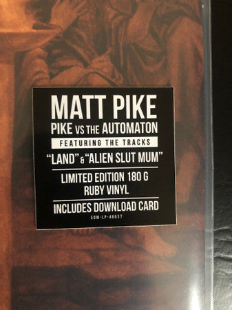 PIKE VS THE AUTOMATON : PIKE VS THE AUTOMATON LTD 2LP RUBY RED VINYL ♥️