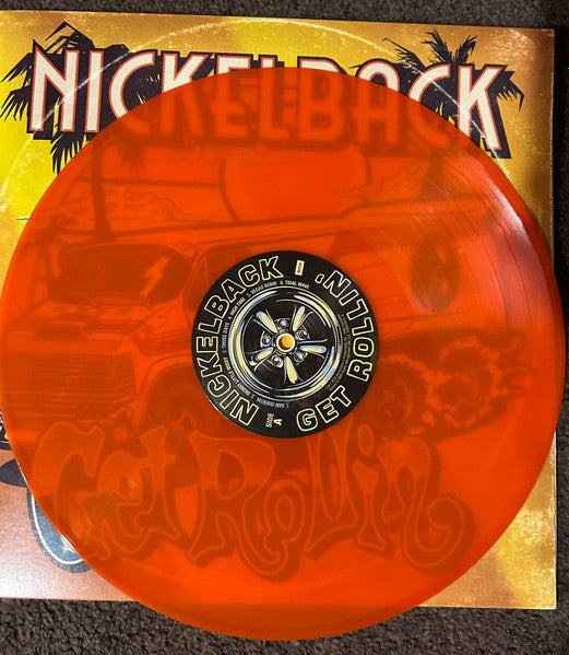 NICKELBACK : GET ROLLIN LTD LP 180G ORANGE VINYL