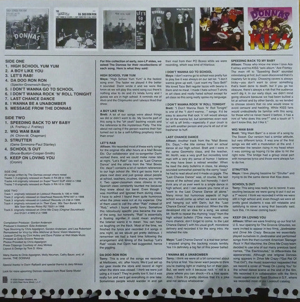 THE DONNAS : EARLY SINGLES 1995-1999 LTD LP 180G PURPLE VINYL