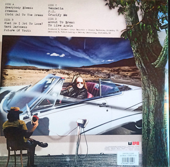 SEBASTIAN BACH : THE CHILD WITHIN THE MAN LTD 2LP BLUE VINYL