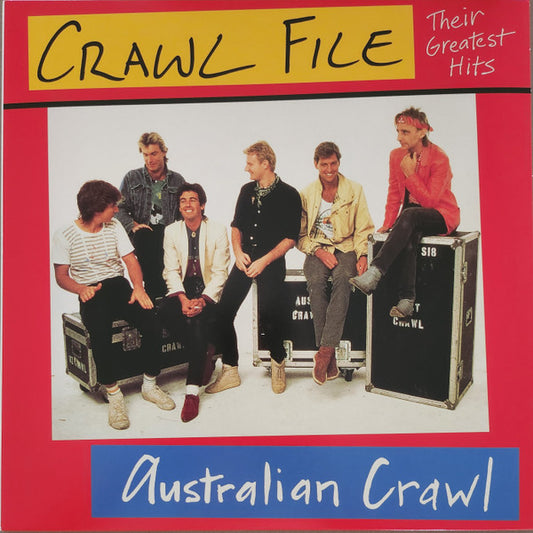 AUSTRALIAN CRAWL : CRAWL FILE THIER GREATEST HITS LTD LP 180G RED VINYL