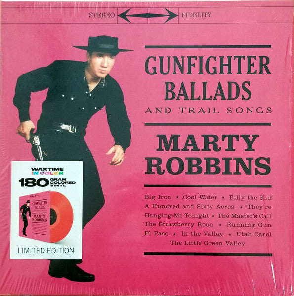 MARTY ROBBINS : GUNFIGHTER BALLADS AND TRAIL SONGS LTD LP 180G