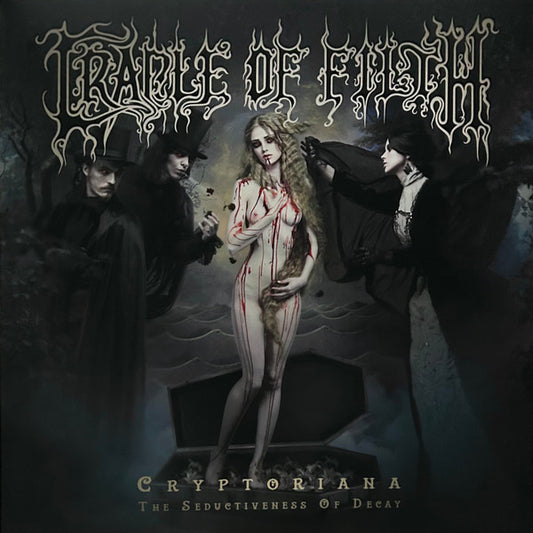 CRADLE OF FILTH : CRYPTORANIA THE SEDUCTIVENESS OF DECAY LTD 2LP GOLD VINYL