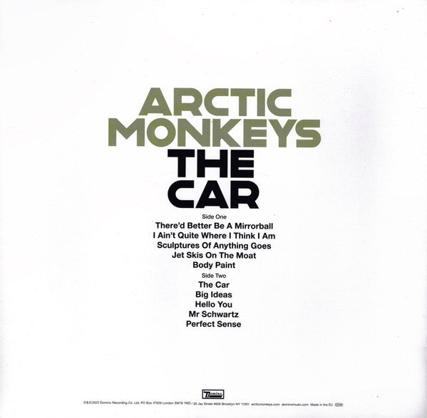 ARCTIC MONKEYS : THE CAR LP 180G