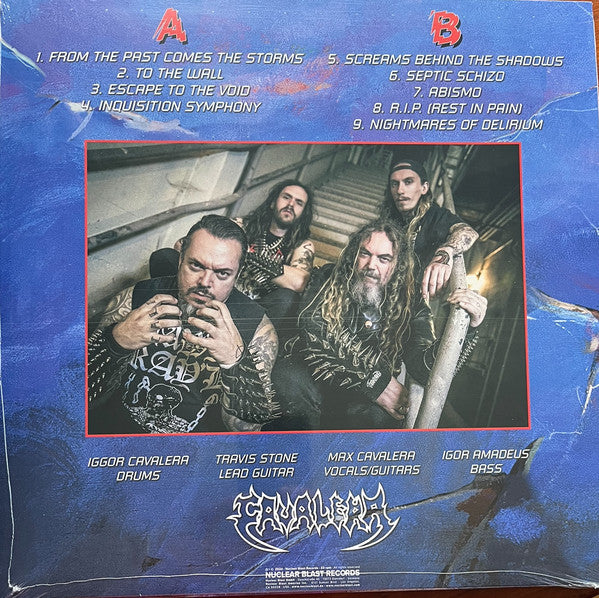 CAVALERA : SCHIZOPHRENIA LTD LP 180G BLUE CURACO VINYL