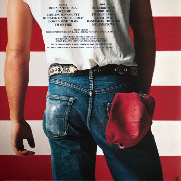 BRUCE SPRINGSTEEN : BORN IN THE USA LP 180G