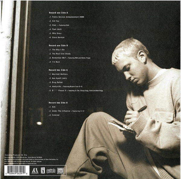 EMINEM : THE MARSHALL MATHERS LP 2LP 180G