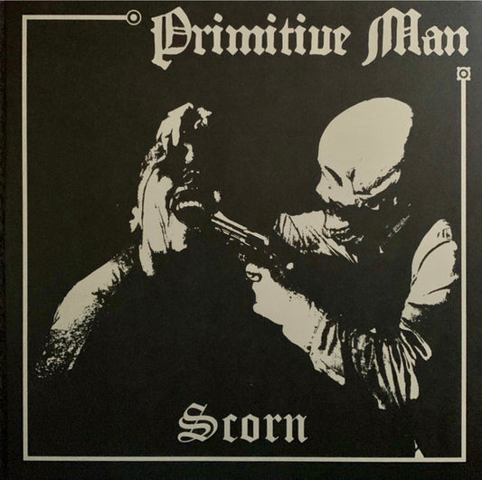 PRIMITIVE MAN : SCORN LTD LP 180G BLACK ICE SPLATTER VINYL