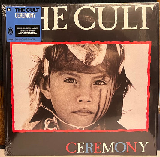 THE CULT : CEREMONY LTD 2LP 180G RED & BLUE VINYL