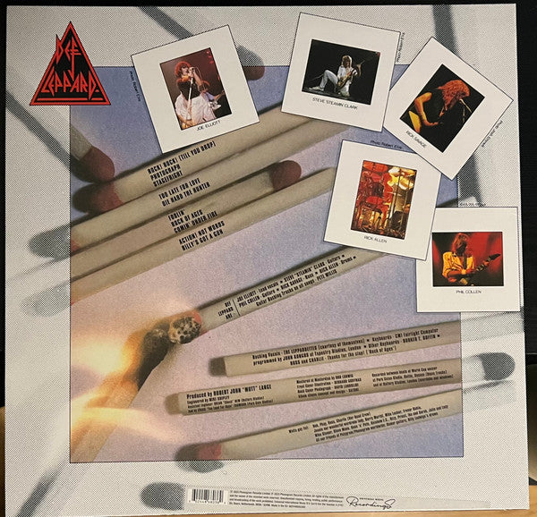 DEF LEPPARD : PYROMANIA LP 180G