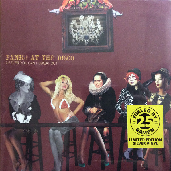 PANIC AT THE DISCO : A FEVER YOU CANT SWEAT OUT LTD LP 180G SILVER VINYL