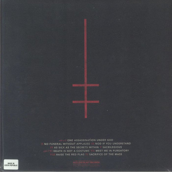 MARILYN MANSON : ONE ASSASSINATION UNDER GOD LTD LP 180G OPAQUE RED VINYL