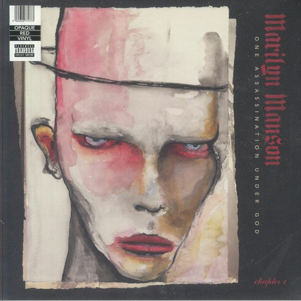 MARILYN MANSON : ONE ASSASSINATION UNDER GOD LTD LP 180G OPAQUE RED VINYL