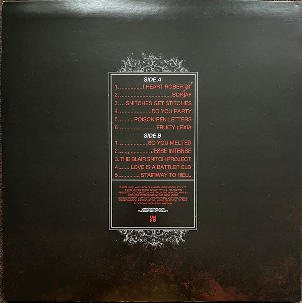THE AMITY AFFLICTION : SEVERED TIES LTD LP 180G PURPLE VINYL