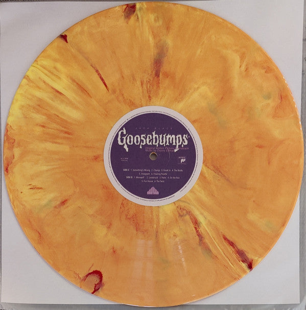 GOOSEBUMPS : ORIGINAL SOUND TRACK DANNY ELFMAN 2LP GREEN / ORANGE WAXWORK RECORDS