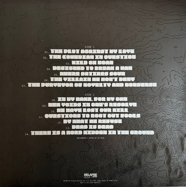 COALESCE : OX LTD LP 180G BLACK WHITE SPLATTER LP