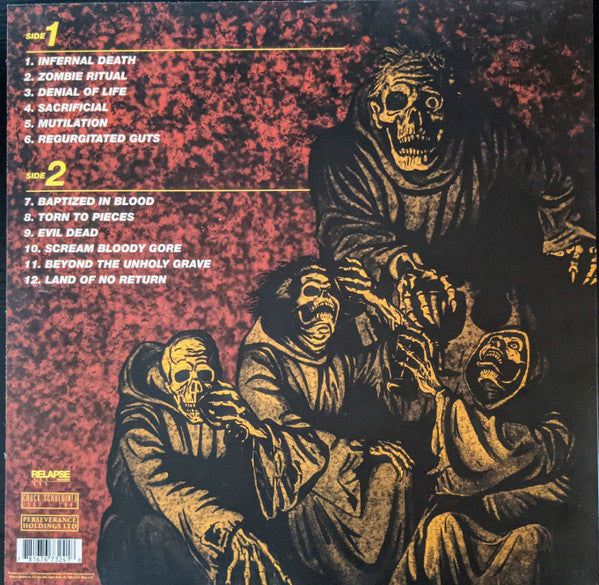 DEATH : SCREAM BLOODY GORE LP 180G