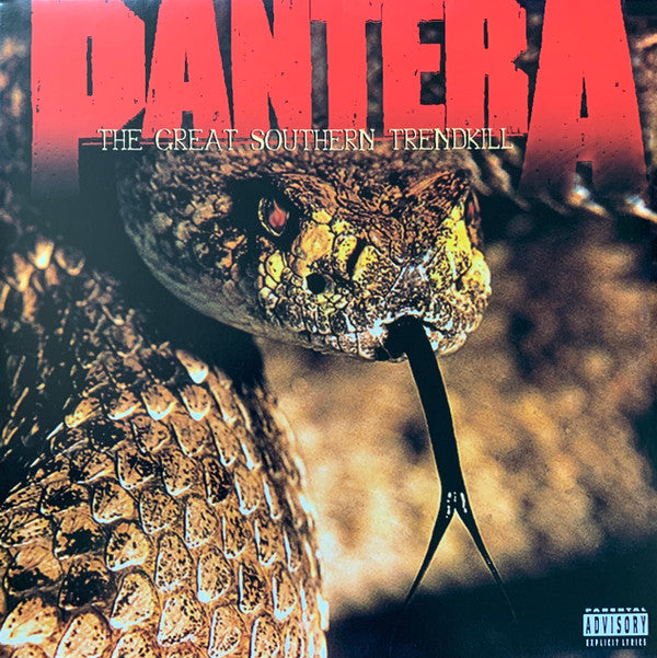 PANTERA : THE GREAT SOUTHERN TRENDKILL LTD LP 180G WHITE & SANDBLASTED ORANGE SPLATTER VINYL