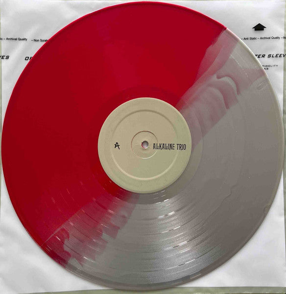 ALKALINE TRIO : ALKALINE TRIO LTD LP 180G RED SILVER SPLIT VINYL