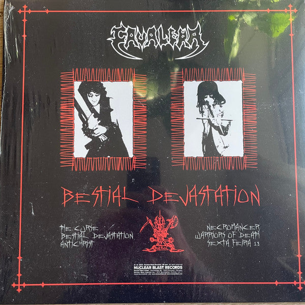 CAVALERA : BESTIAL DEVESTATION LTD LP 180G ORANGE VINYL