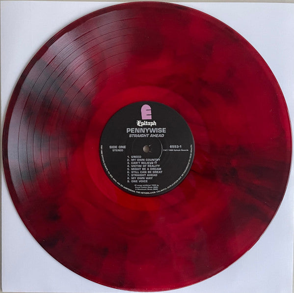 PENNYWISE : STRAIGHT AHEAD LTD LP 180G COLOUR VINYL