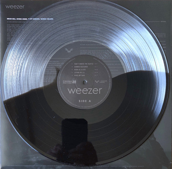 WEEZER : THE BLACK ALBUM LTD LP 180G BLACK CLEAR SPLIT VINYL