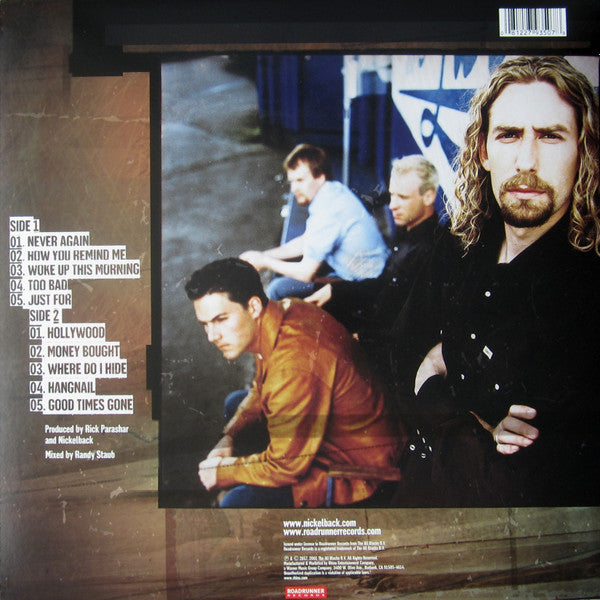 NICKELBACK : SILVER SIDE UP LP 18OG