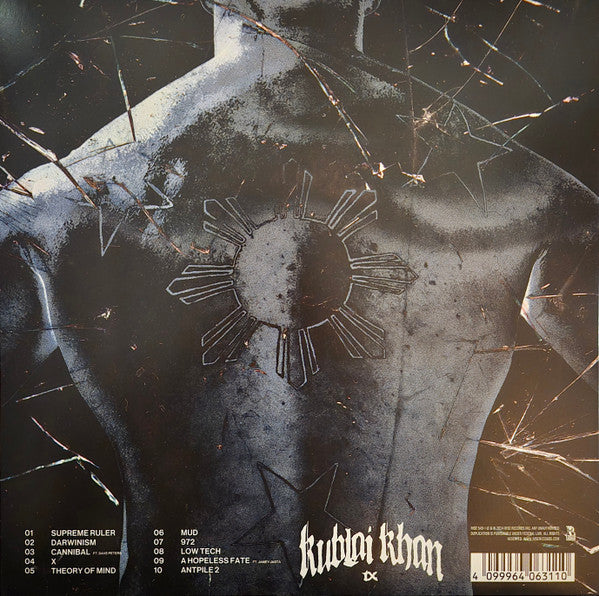 KUBLAI KAHN : EXHIBITION OF PROWESS LTD LP 180G BLACK SILVER BLUE SMUSH VINYL