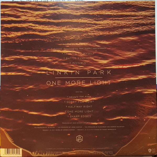 LINKIN PARK : ONE MORE LIGHT LP 180G
