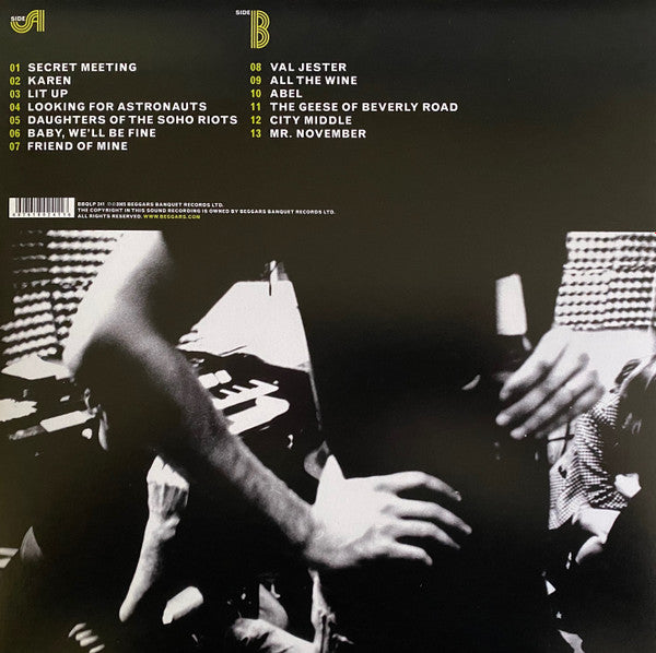 THE NATIONAL : ALLIGATOR LTD LP 180G YELLOW VINYL