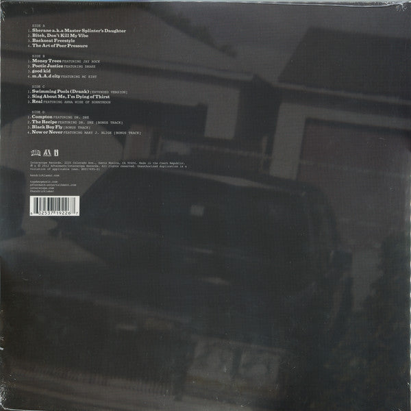 KENDRICK LAMAR : GOOD KID m.A.A.d CITY 2LP 180G