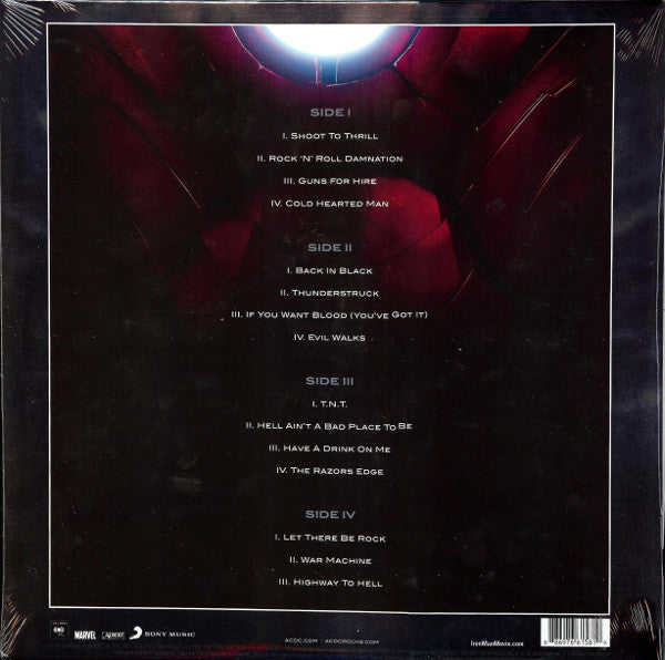 AC/DC : IRON MAN 2 ORIGINAL SOUNDTRACK 2LP 180G