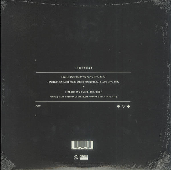 THE WEEKND : THURSDAY 2LP 180G