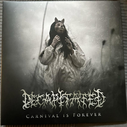 DECAPITATED : CARNIVAL IS FOREVER LTD LP 180G CLEAR RED WHITE SPLATTER VINYL