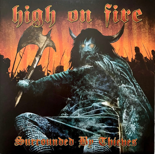 HIGH ON FIRE 🔥 : SURROUNDED BY THIEVES LTD 2LP GALAXY BLUE MERGE VINYL