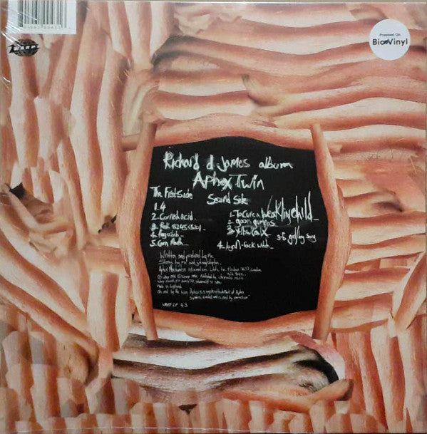 APHEX TWIN : THE RICHARD D JAMES ALBUM LP 180G