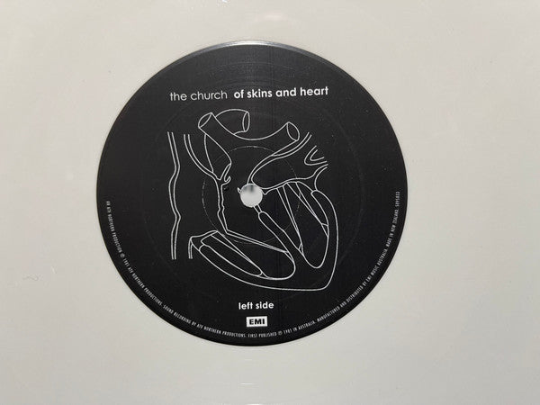 THE CHURCH : OF SKINS AND HEART LTD LP 180G WHITE VINYL