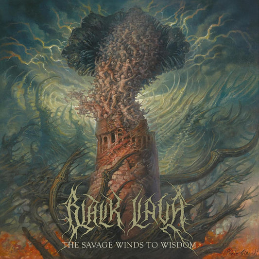 BLACK LAVA : THE SAVAGE WINDS TO WISDOM LTD LP 18OG GOLD SILVER SPLATTER VINYL