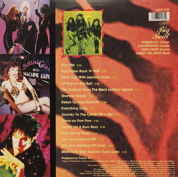 THE CRAMPS : STAY SICK LP 180G