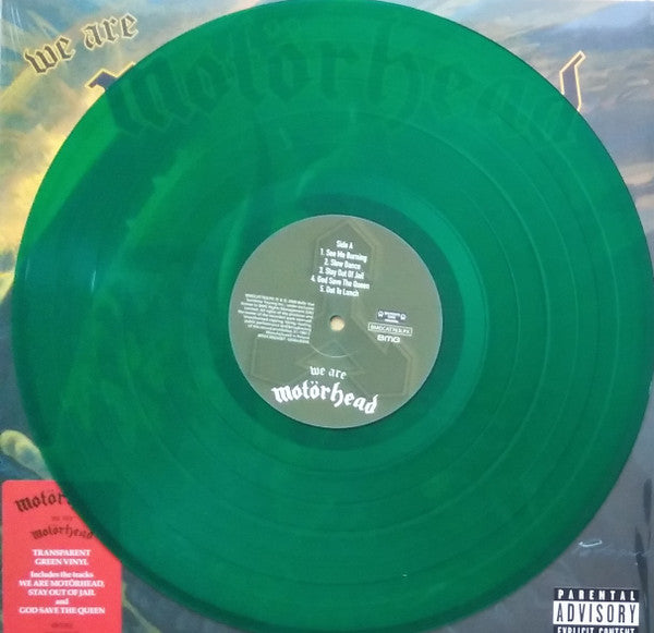 MOTORHEAD : WE ARE MOTORHEAD LTD LP 180G GREEN VINYL