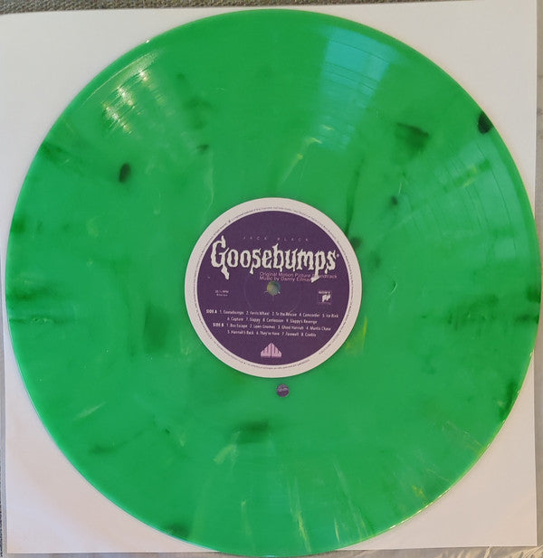 GOOSEBUMPS : ORIGINAL SOUND TRACK DANNY ELFMAN 2LP GREEN / ORANGE WAXWORK RECORDS