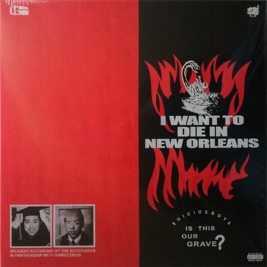 SUICIDEBOYS : I WANT TO DIE IN NEW ORLEANS LTD LP 180G SILVER VINYL