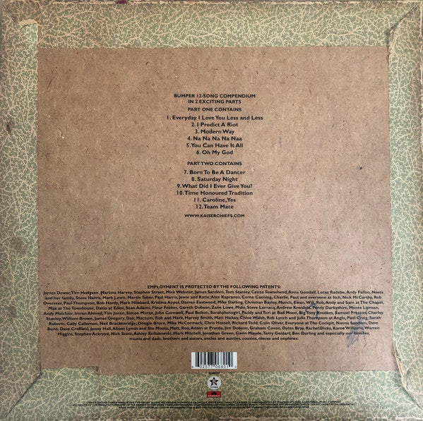 KAISER CHIEFS : EMPLOYMENT LP 180G