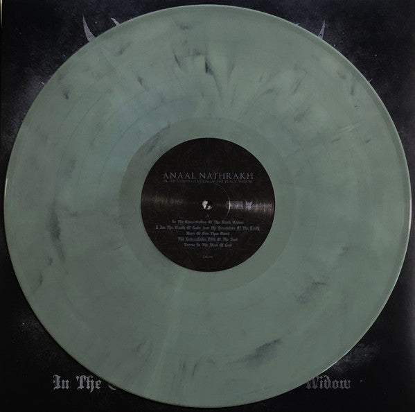 ANAAL NATHRAKH : IN THE CONSTELLATION OF THE BLACK WIDOW LTD LP 180G GREY GREEN MARBLED VINYL