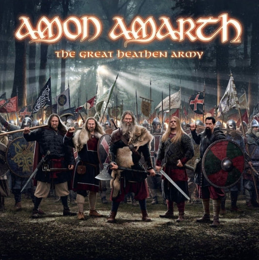 AMON AMARTH : THE GREAT HEATHEN ARMY LTD LP 180G SMOKE COLOURED VINYL