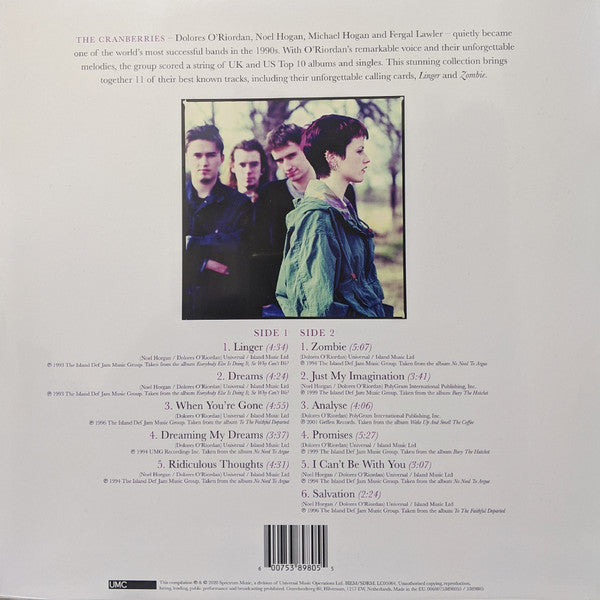 THE CRANBERRIES : DREAMS - THE COLLECTION LP 180G