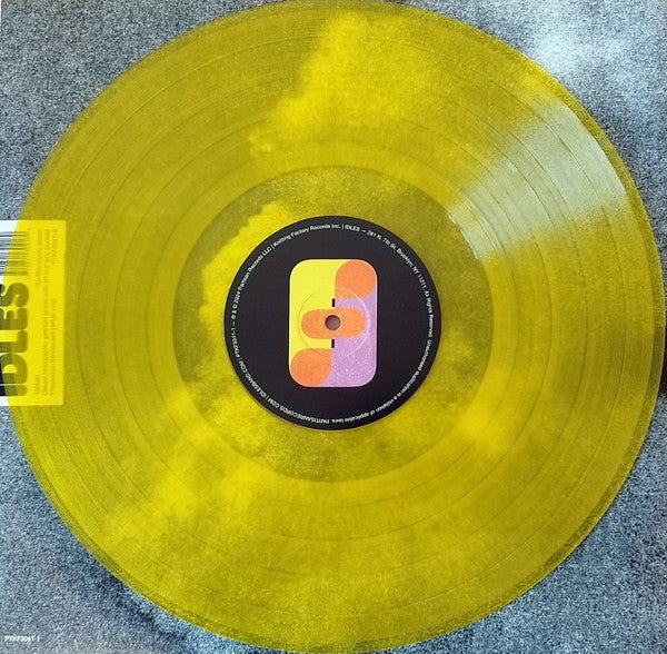 IDLES : TANGK LTD LP 180G DELUXE EDITION YELLOW VINYL